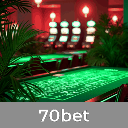 70bet: Slots com Mega Prêmios, Dealer Ao Vivo Imersivo, Mesa Clássica
